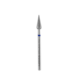 ALEZORI DIAMOND NAIL DRILL BIT POINTED PEAR BLUE EXPERT HEAD – 4MM / 12MM